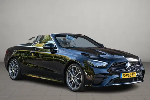 Mercedes-Benz E-Klasse 200 197pk Aut. Cabrio AMG Line - Premium Plus pakket - 360° camera - Burmester audiosysteem - Distronic Plus - Airscarf - Stoelverwarming - Parkeersensoren - 19" AMG velgen