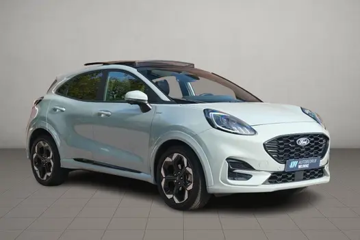 Ford Puma 1.0 EcoBoost Hybrid 155pk Aut. ST-Line X | Nieuw Model ! | Adaptive Cruise | 360° Camera | Panoramadak | Elektrische Achterklep | Trekhaak | Winter Pakket